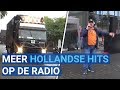 Guerilla in Mediapark Hilversum met vrachtwagen en Henk Wijngaard