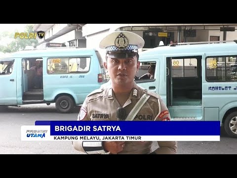 NTMC POLRI - PANTAUAN ARUS LALU LINTAS DI KAMPUNG MELAYU, JAKARTA TIMUR