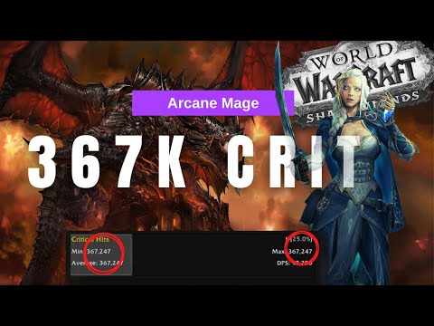 🤯 367K CRITS ARCANE MAGE PUMPS! 🤣