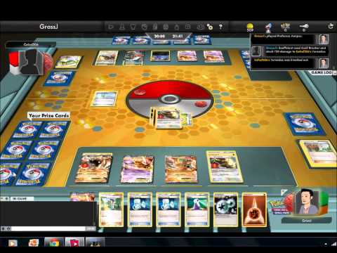 PTCGO - GrassJ (Terrakion EX/Friends) vs. calcal206 (Darkai/Sableye/Mewtwo)