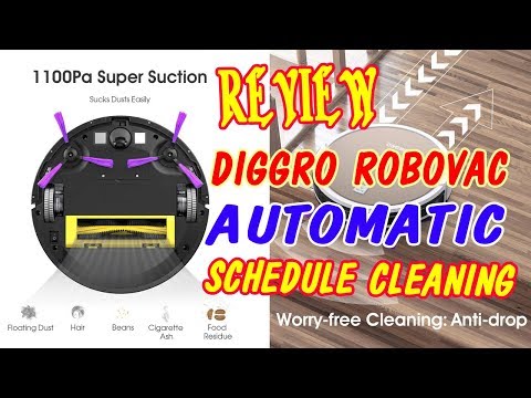 Diggro robovac Ultra Thin Automatic Self Charging 2019 review