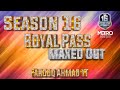 Season 16 Royal Pass | Maxed Out 100 RP| 🔥 PUBG Mobile 🔥