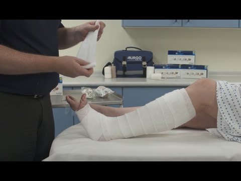 How to apply Urgo K-Soft and K-Lite bandages