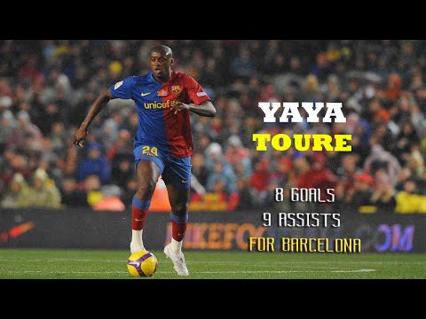 Yaya Toure Barcelona (2007-2010)