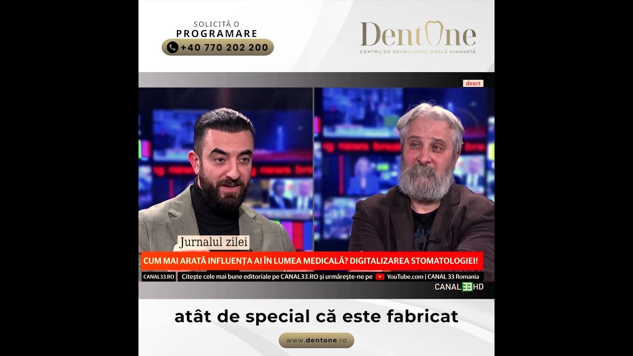 Implant dentar revoluționar: lucrare personalizată fără os