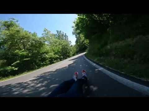 Streetluge Downhill Slalom Cassinasco-Bubbio (Piemonte)