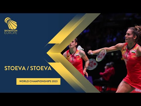 Gabriela and Stefani Stoeva at the World Championships