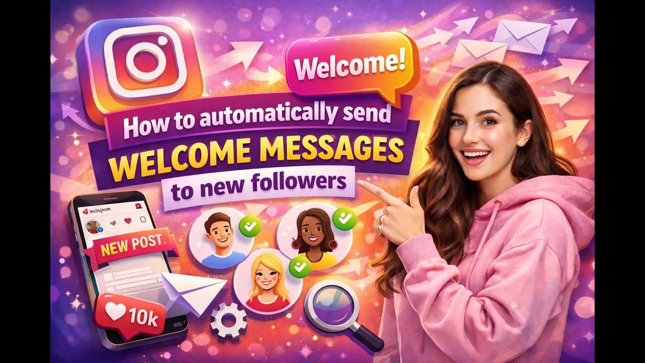 How to Send Automatic Welcome Messages to New Instagram Follower (using IGdm Pro)