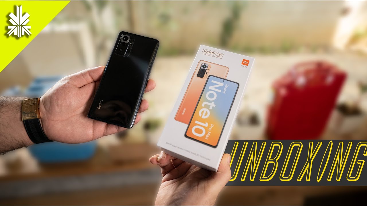 Redmi Note 10 Pro Max Unboxing, Specs and First Impressions | iGyaan
