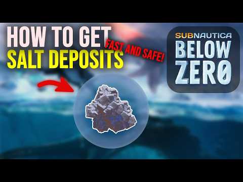 How to Get Salt Deposits Fast and Safe in Subnautica Below Zero (Beginner Guide)