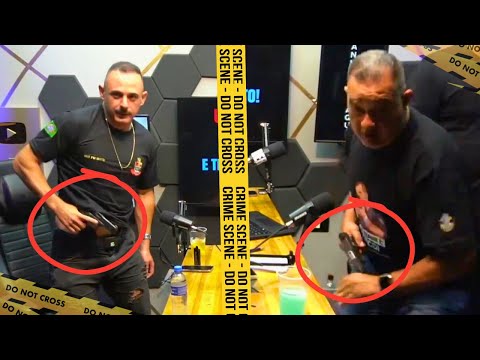 DOIS L4DRÕES TENTARAM ROUB4R O CARRO DO POLICIAL AO VIVO NO PODCAST