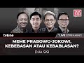 LIVE Meme Prabowo Jokowi Kebebasan Atau Kebablasan Dua Sisi TvOne