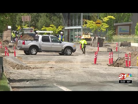 Some Bend drivers going through construction site - KTVZ