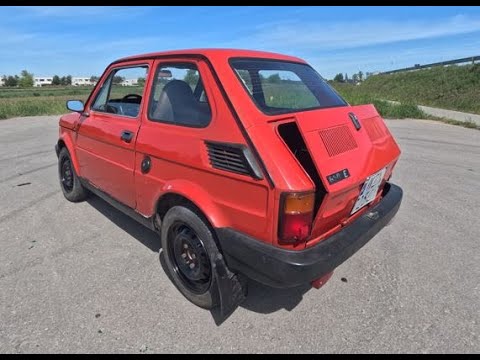 Fiat 126p (Maluch) with Yamaha FZR Engine 600cc - 100Hp - POV Drive Experience