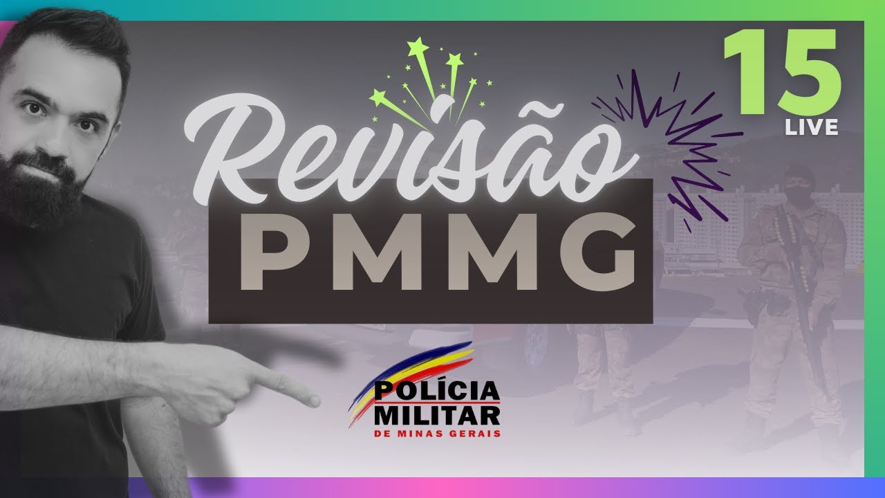 Live 15 I Revisão PMMG I Constitucional e Direitos Humanos