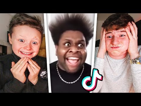 TIK TOK TRY NOT TO LAUGH CHALLENGE vs LITTLE BROTHER!! Video