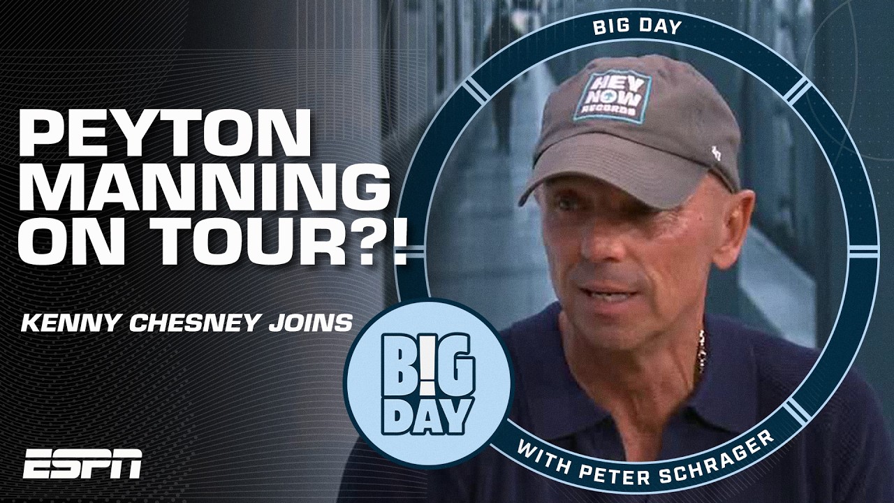 Peyton Manning was in Kenny Chesney’s BAND?! 😂🎸 | Big Day with Peter Schrager