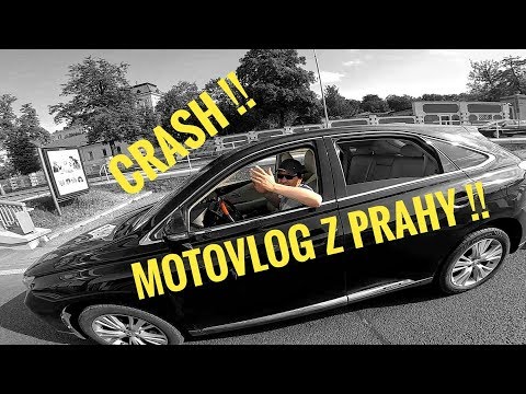 MOTOVLOG z Prahy #24 - Co mam za gumy / Crash / Zatáčky v Praze / Plechovkáři
