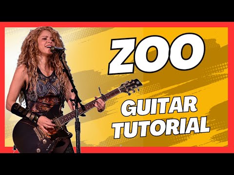Zoo Shakira Guitar Tutorial (Zootropolis 2)
