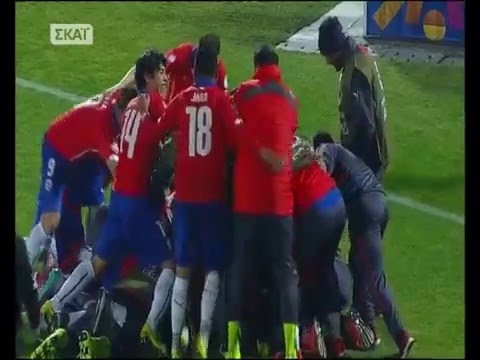 Chile vs Uruguay 1-0 (24.06.2015)