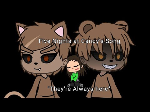 Five Nights at Candy's 3 song "They're always here"