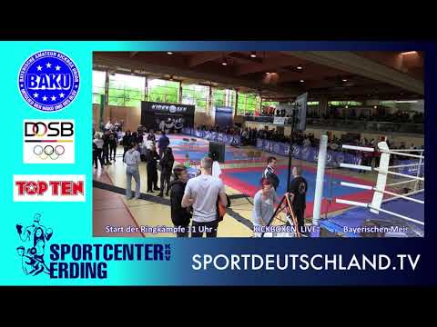 Kickboxen - Bayerischen Meisterschaften 2019 in Erding - Teil 1