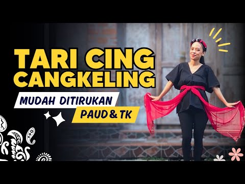 Tari Cing Cangkeling | Tari Kreasi | Tari Daerah Anak TK PAUD Mudah ditirukan