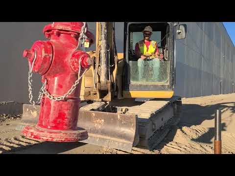 Fire hydrant extention install