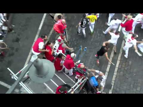 [VIDEO] Ya puedes ver al completo, el séptimo encierro de los Sanfermines, con toros de La Palmosilla