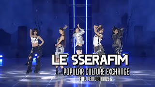 Download lagu LE SSERAFIM | FEARLESS   UNFORGIVEN   ANTIFRAGILE POPULAR CULTURE EXCHANGE FULL PERFORMANCE mp3
