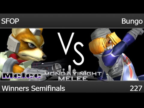 MNM 227 - TLOC | SFOP (Fox) vs Bungo (Sheik) Winners Semifinals - Melee