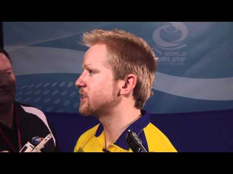 2011 Ford World Men's Curling Championship - Bronze Medal Media Scrum