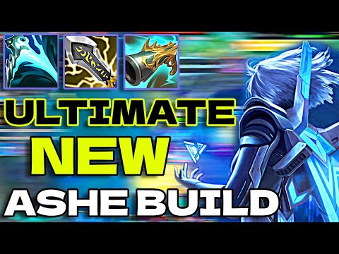 WILDRIFT - THIS NEW ASHE BUILD IS BROKEN ASF SPELLS AND RUNES GAMEPLAY
