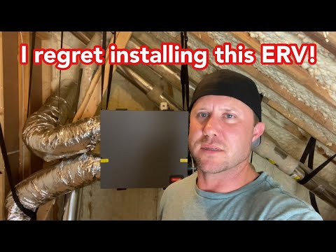 3 reasons why I REGRET installing this Honeywell ERV in my house. Honeywell VNT5150E1000 SPRAY FOAM