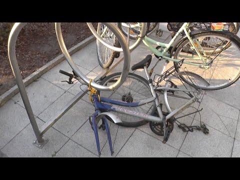 I zostaw tu człowieku rower na 5 minut ...