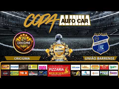 CRICIÚMA DE TACIMA X UNIÃO BARRENSE DE BARRA DE SANTA ROSA - COPA ALINHA AUTO CAR 2026