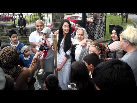 Olympic Torch in Dewsbury and Batley