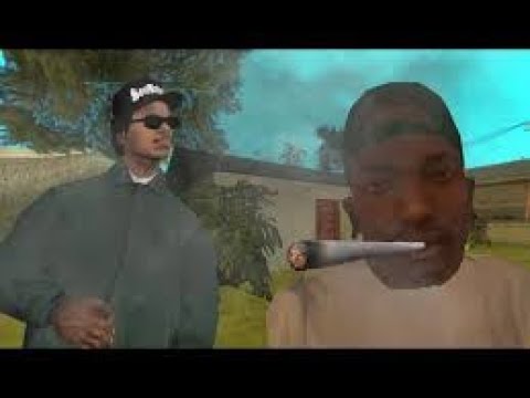 Ryder droga a CJ Junior   GTA San Andreas Loquendo