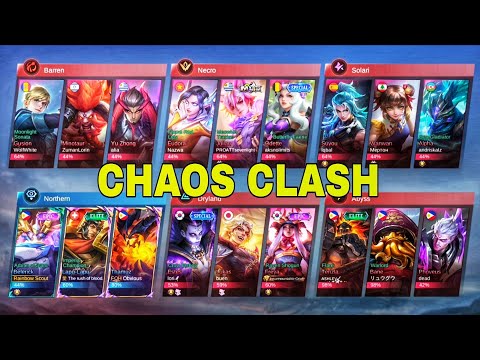 Mobile Legends CHAOS CLASH New Game Mode Full Gameplay