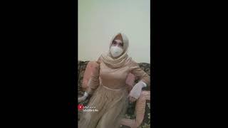 Download lagu Crossdress pakai gamis gaun satin gold sama hijab. bikin s4nge 😅. #cder #cding #crosshijaber mp3