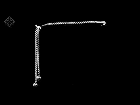 UD3277 - TESORO COLLECTION WHITE TOPAZ PAVE ADJUSTABLE BRACELET IN 925 SILVER