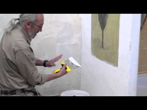 Wall preparation, filling, smoothing - DIY tutorial with Robert on how to fill and plaster a wall