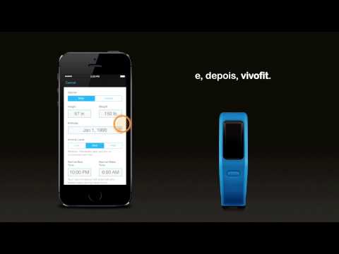 vívofit - Pairing with your smartphone (Português)