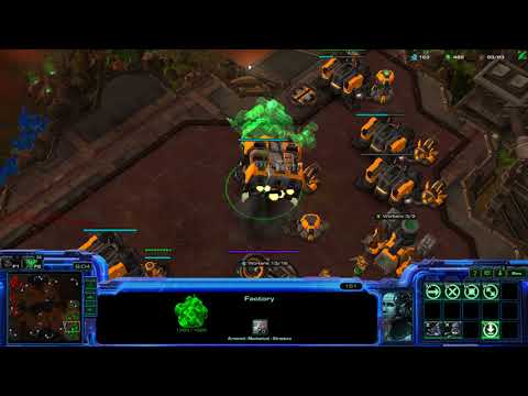 TvP bio Reaper FE 3 Rax Build MMM Ghost Raven vs Gateway Units+DT's [SC2]