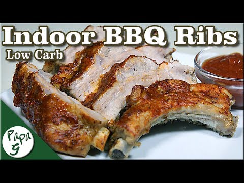 How To Make Indoor Low Carb BBQ Ribs Tender and Juicy