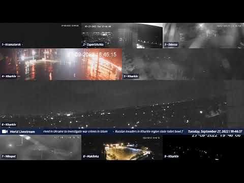 Live views from Ukraine 9/27/2022 A - Kramatorsk, Kharkiv and other cities