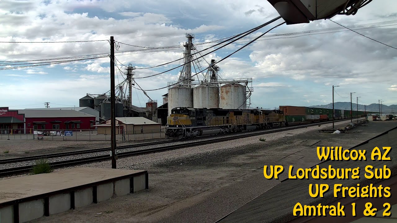 Live webcam view of Willcox Railroad Live Cam