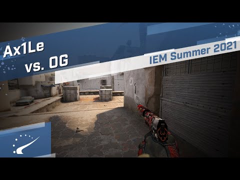 Ax1Le vs. OG - IEM Summer 2021