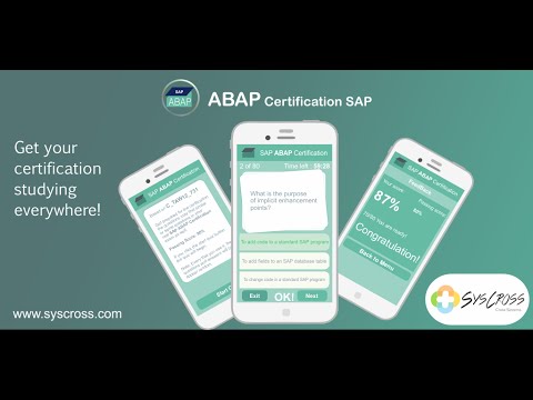 ABAP Certification SAP Video