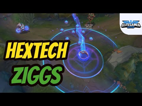 Hextech Ziggs Skin Spotlight - League of Legends Skin Review